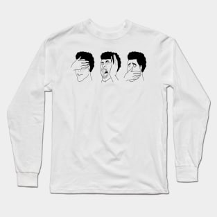 see, hear, speak no evil Long Sleeve T-Shirt